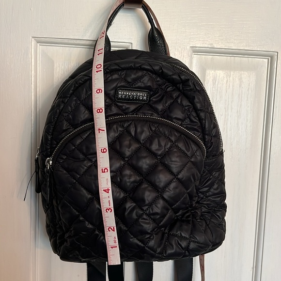 Kenneth Cole Reaction quilted mine backpack EUC - Picture 8 of 14